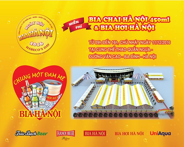 Ngày hội Bia Hà Nội – nồng nàn vị quen, thắm tình bằng hữu - ảnh 1