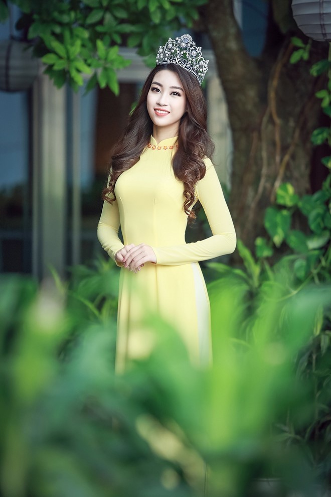 hoa hậu mỹ linh - ảnh 3