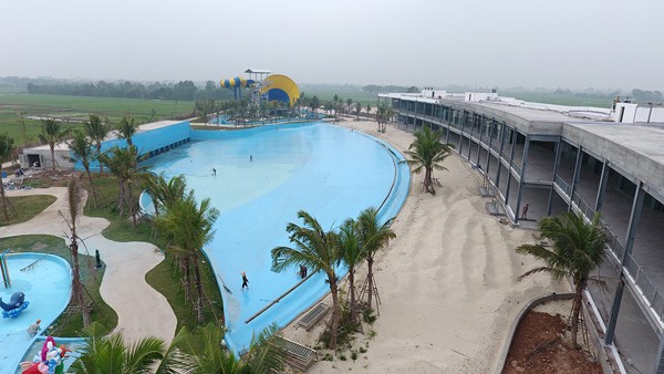 Khu nghỉ dưỡng có biển nhân tạo giữa Hà Nội của 'chúa đảo' Tuần Châu - ảnh 16