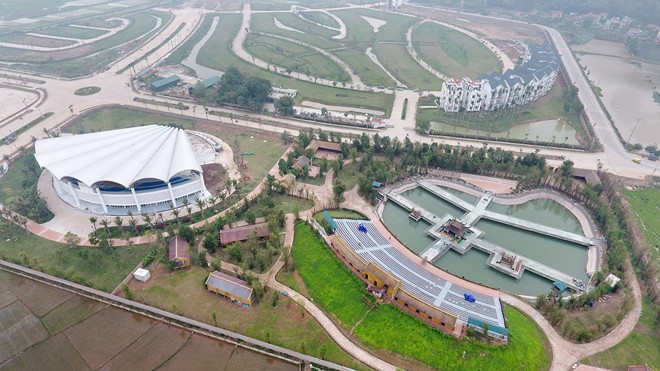 Khu nghỉ dưỡng có biển nhân tạo giữa Hà Nội của 'chúa đảo' Tuần Châu - ảnh 2