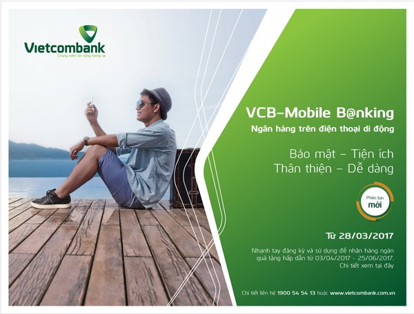 Vietcombank ra mắt VCB-Mobile B@nking phiên bản mới - ảnh 1