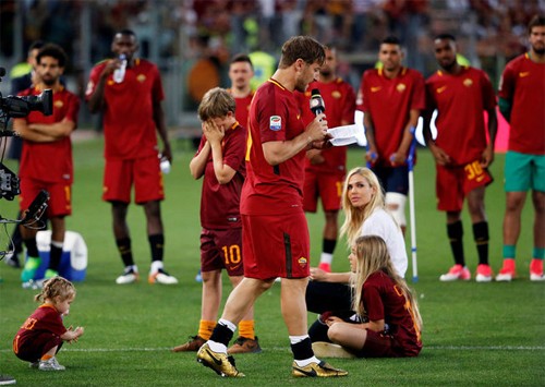 Totti: 'Chân tôi hết vui, nhưng trái tim vẫn đập' - ảnh 2