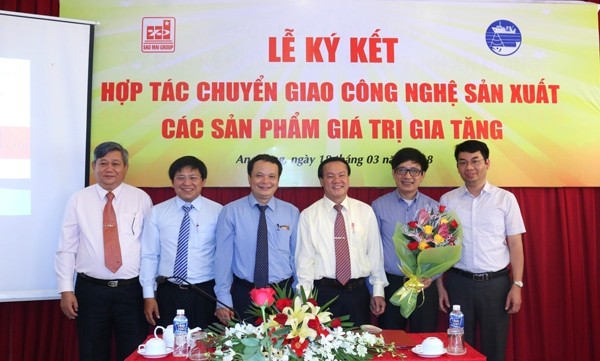 Tập đoàn Sao Mai & Viện Nghiên cứu Hải sản ký kết hợp tác - ảnh 1