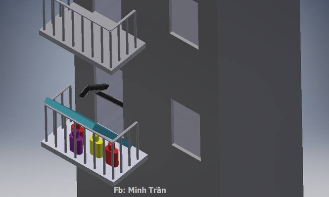 Kinh nghiệm sống còn để không chết ngạt khi chung cư bị cháy - ảnh 1