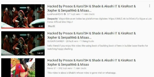 Video nhiều lượt xem nhất mọi thời đại trên YouTube bị hack - ảnh 1