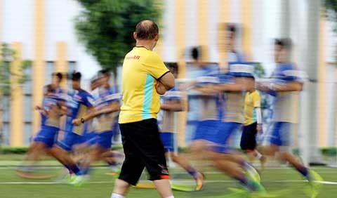 Olympic Việt Nam kiểm tra thể lực bằng thiết bị trị giá 10 tỷ đồng - ảnh 5