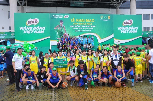 Sôi nổi khởi tranh Giải Bóng rổ học sinh TP HCM năm học 2018 – 2019 - ảnh 2