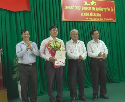 Nhân sự mới Nghệ An, Thái Bình, Đồng Tháp - ảnh 1