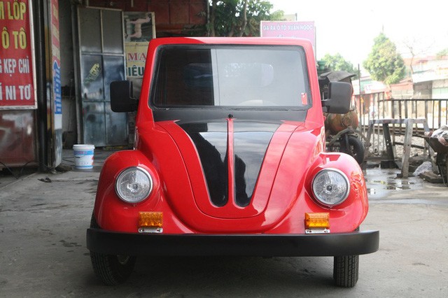 Nam sinh lớp 11 lắp ráp ô tô chạy bằng năng lượng mặt trời - ảnh 7