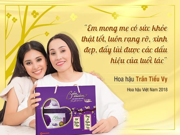 Tết này, Hoa hậu Tiểu Vy tặng quà gì cho mẹ? - ảnh 2