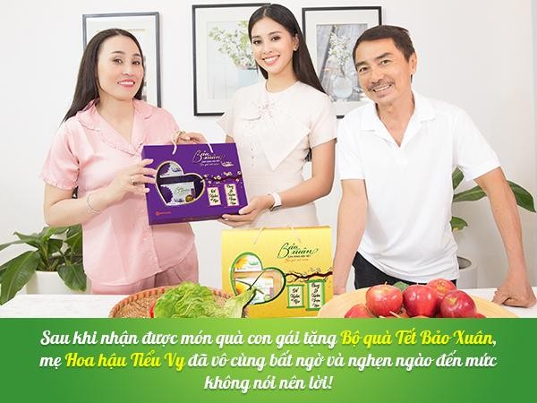 Tết này, Hoa hậu Tiểu Vy tặng quà gì cho mẹ? - ảnh 4