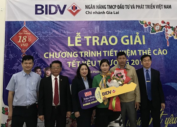 Trúng 500 triệu đồng khi gửi tiết kiệm dịp Tết tại BIDV - ảnh 1