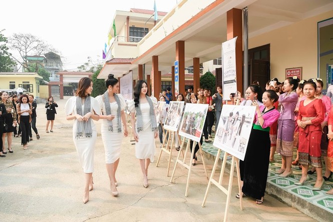Hoa hậu Ngọc Hân: “Hành trình trao tặng tri thức và khơi khát vọng” - ảnh 1