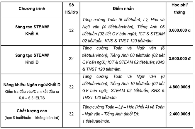 Trường phổ thông liên cấp đa trí tuệ Mis tuyển sinh 3 cấp năm học 2019 – 2020 - ảnh 2