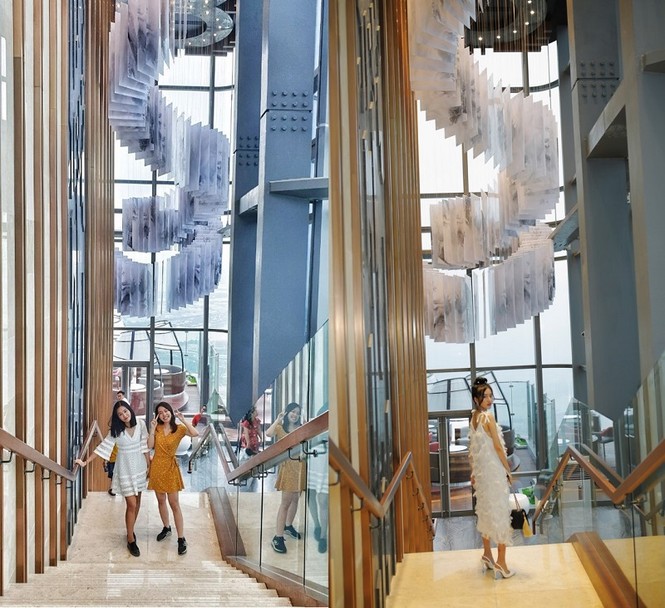 “Sống ảo trên mây” ở Đài quan sát Skyview cao nhất Đông Nam Á - ảnh 5