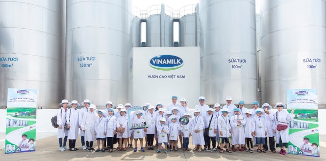 “Siêu” nhà máy đón những vị khách sữa học đường “nhí“ - ảnh 2
