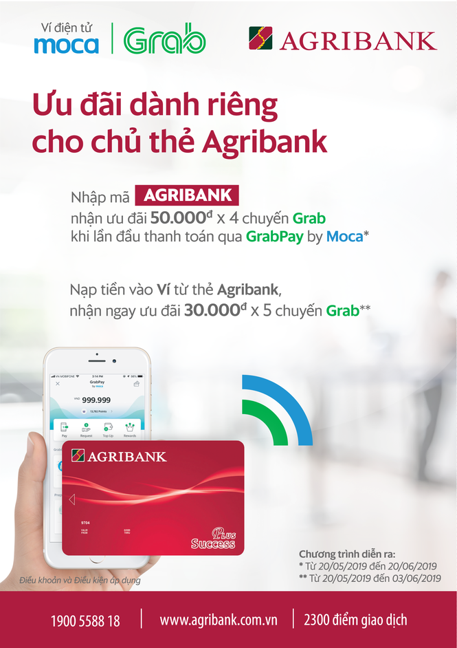 Chỉ cần có thẻ Agribank, ưu đãi hấp dẫn “băng băng” chạy về - ảnh 1