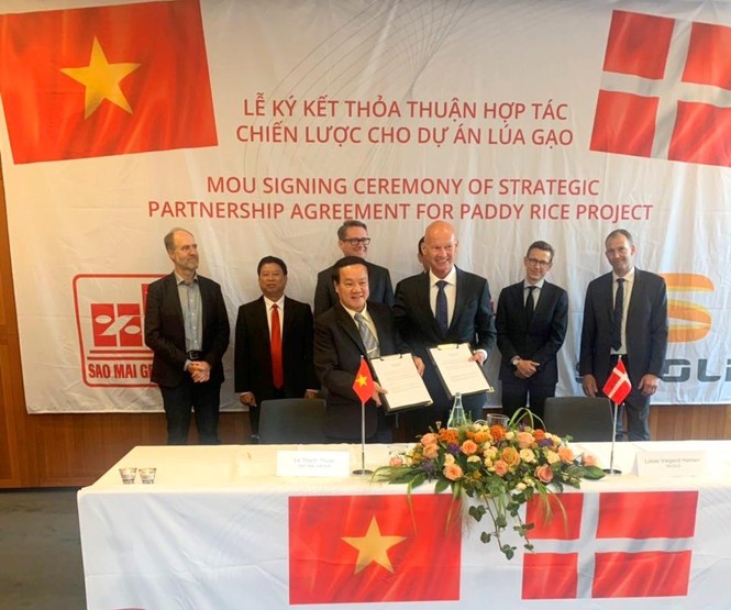 Tập đoàn Sao Mai ký thỏa thuận đầu tư chiến lược với SKIOLD - ảnh 1