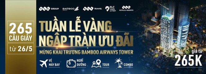 Khai trương Bamboo Airways Tower, FLC Hotels & Resorts tung ‘mưa’ Voucher - ảnh 1