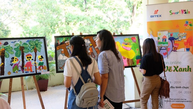 406 tác phẩm đạt giải Nét vẽ xanh được in thành sách - ảnh 1