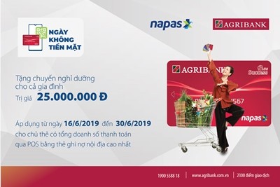 Agribank: Nhiều giải pháp thúc đẩy thanh toán không dùng tiền mặt - ảnh 1