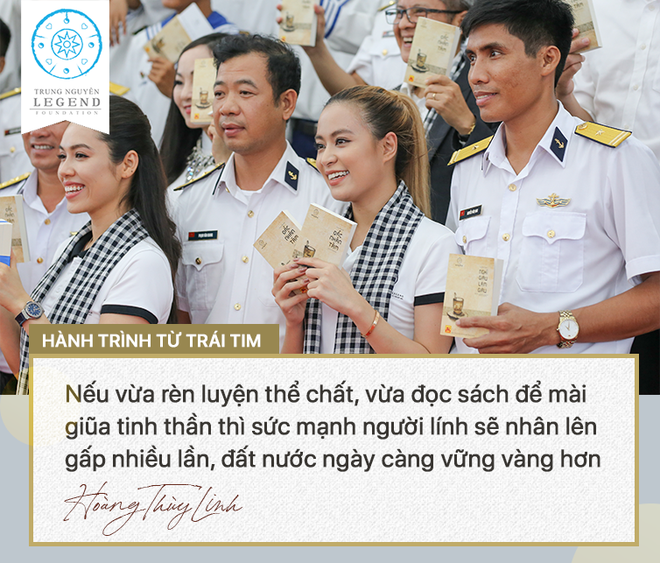 Ca sĩ Hoàng Thùy Linh: Có hai điều này sức mạnh người lính sẽ nhân lên gấp nhiều - ảnh 4