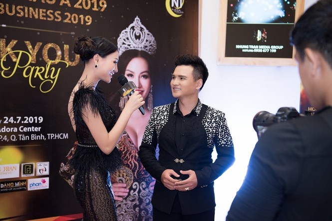 Trần Huyền Nhung sexy huyền bí trong một thiết kế mới của Tuấn Hải - ảnh 9