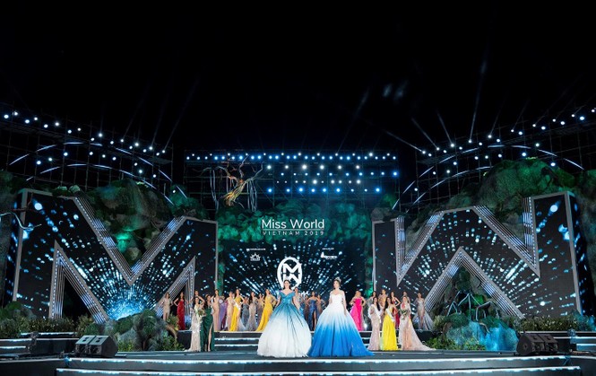 Hoa hậu Đỗ Mỹ Linh, Tiểu Vy lộng lẫy trên sân khấu Chung kết Miss World VN - ảnh 5