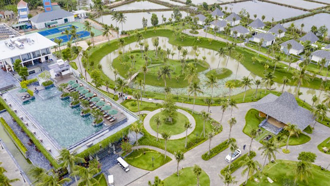 Hoa hâu Phan Thị Mơ và Đoàn Minh Tài là đại sứ thương hiệu Cocoland Resort - ảnh 3