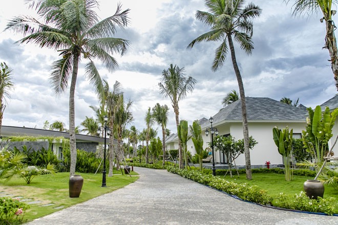 Hoa hâu Phan Thị Mơ và Đoàn Minh Tài là đại sứ thương hiệu Cocoland Resort - ảnh 5