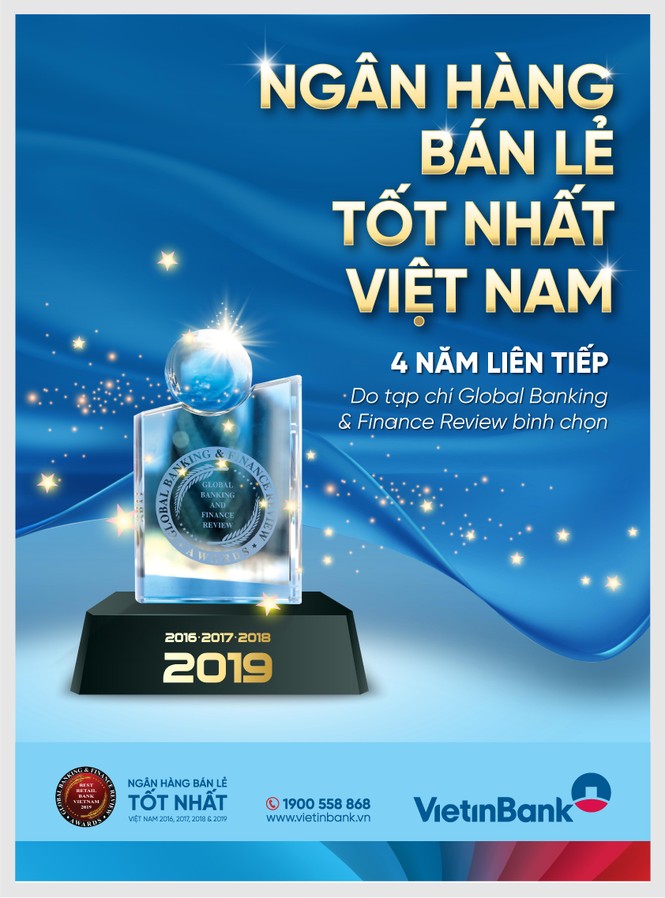 VietinBank tự hào 4 năm liên tiếp đạt giải 'Ngân hàng Bán lẻ tốt nhất Việt Nam' - ảnh 1
