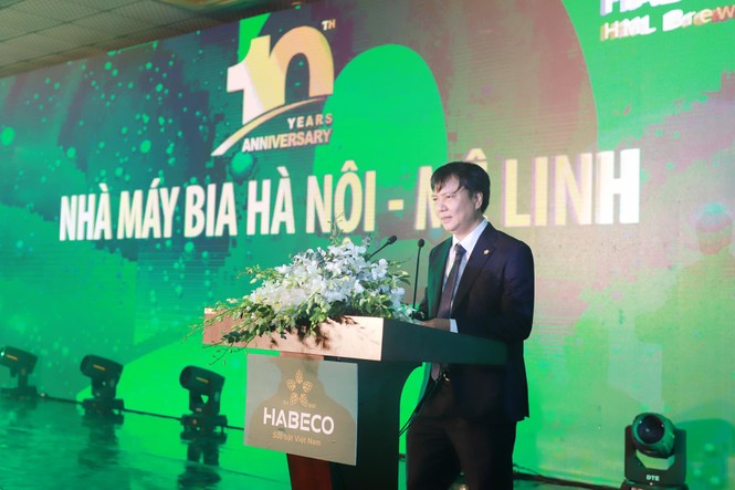 Nhà máy Bia Hà Nội – Mê Linh đón nhận Huân chương Lao động hạng Ba - ảnh 1