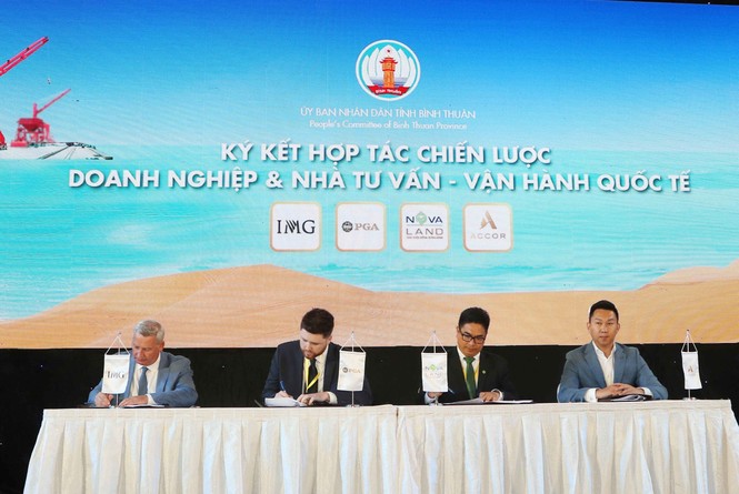 Novaland hợp tác chiến lược cùng đói tác quốc tế The Pga Of America, IMG, Accor - ảnh 1