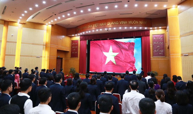 Kho bạc Nhà nước tổ chức Hội nghị công chức, viên chức cơ quan KBNN năm 2019 - ảnh 1