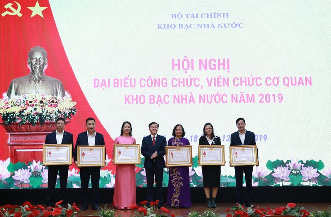 Kho bạc Nhà nước tổ chức Hội nghị công chức, viên chức cơ quan KBNN năm 2019 - ảnh 8