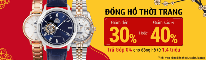 Sắm đồng hồ sang ưu đãi ngập tràn dịp Tết, giảm đến 40% tại Thế Giới Di Động - ảnh 1