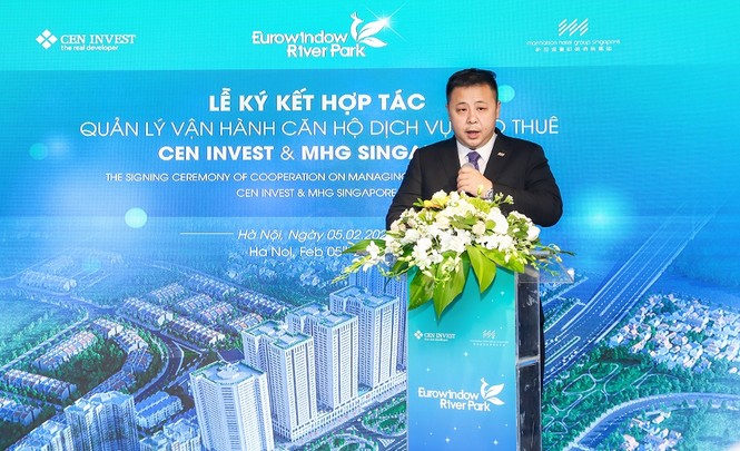 Ký kết hợp tác quản lý vận hành căn hộ cho thuê Euro River Tower - ảnh 1
