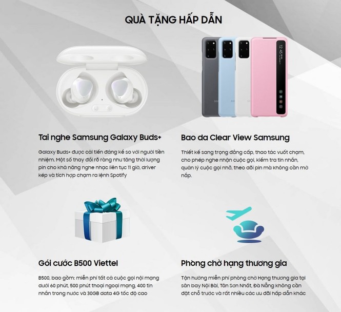 Đặt Samsung Galaxy S20 series tại Viettel Store nhận ưu đãi tới 6,5 triệu đồng - ảnh 2