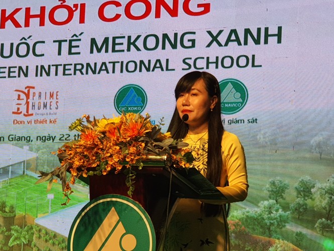 Kiên Giang: Khởi công xây dựng trường học chuẩn quốc tế - ảnh 1