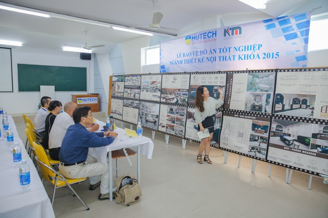 Trầm trồ với những “giảng đường” thú vị của sinh viên Thiết kế nội thất HUTECH - ảnh 2