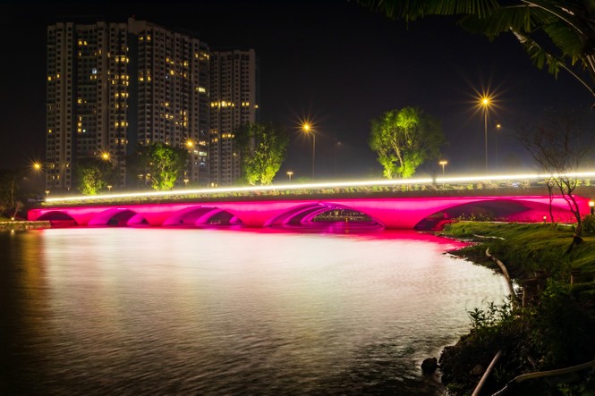 Mục sở thị những cây cầu đẹp như tranh trong lòng thành phố xanh Ecopark - ảnh 4 Mục sở thị những cây cầu đẹp như tranh trong lòng thành phố xanh Ecopark - ảnh 4