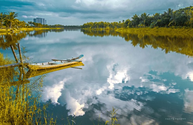 Mục sở thị những cây cầu đẹp như tranh trong lòng thành phố xanh Ecopark - ảnh 9 Mục sở thị những cây cầu đẹp như tranh trong lòng thành phố xanh Ecopark - ảnh 9
