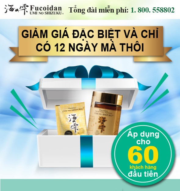 Khám phá những điều kỳ diệu về Fucoidan 'Khuyến mãi tháng 3' - ảnh 1