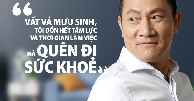 NSƯT Hoàng Hải: Đàn ông thời trẻ áp lực mưu sinh, nuối tiếc sức khỏe khi ngoài 40 - ảnh 2 NSƯT Hoàng Hải: Đàn ông thời trẻ áp lực mưu sinh, nuối tiếc sức khỏe khi ngoài 40 - ảnh 2