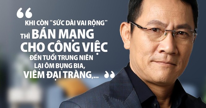 NSƯT Hoàng Hải: Đàn ông thời trẻ áp lực mưu sinh, nuối tiếc sức khỏe khi ngoài 40 - ảnh 3 NSƯT Hoàng Hải: Đàn ông thời trẻ áp lực mưu sinh, nuối tiếc sức khỏe khi ngoài 40 - ảnh 3