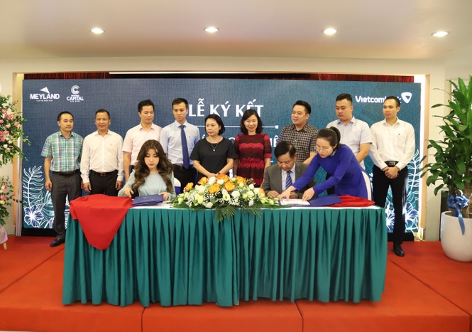 Tân Á Đại Thành – Meyland và ngân hàng Vietcombank ký kết hợp tác toàn diện - ảnh 1