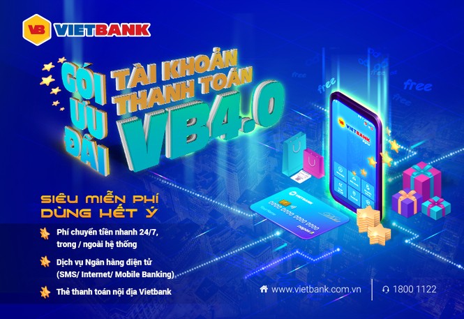 Vietbank miễn nhiều phí dịch vụ cho khách hàng - ảnh 1