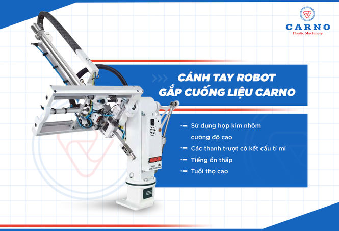 3 dòng cánh tay robot được ứng dụng rộng rãi trong ngành công nghiệp nhựa - ảnh 1