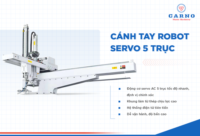 3 dòng cánh tay robot được ứng dụng rộng rãi trong ngành công nghiệp nhựa - ảnh 2