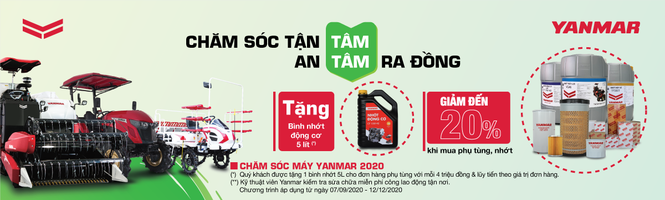 Chiến dịch Chăm sóc máy Yanmar 2020: Đồng loạt, thiết thực, hiệu quả - ảnh 1